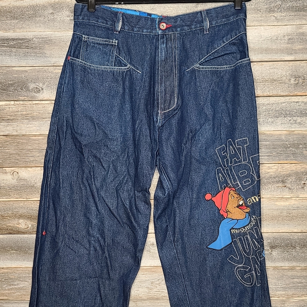 Platinum Fubu Vintage Fat Albert Men's Jeans